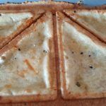 Pan de queso en sandwichera/Receta fácil/ Cocina para niños