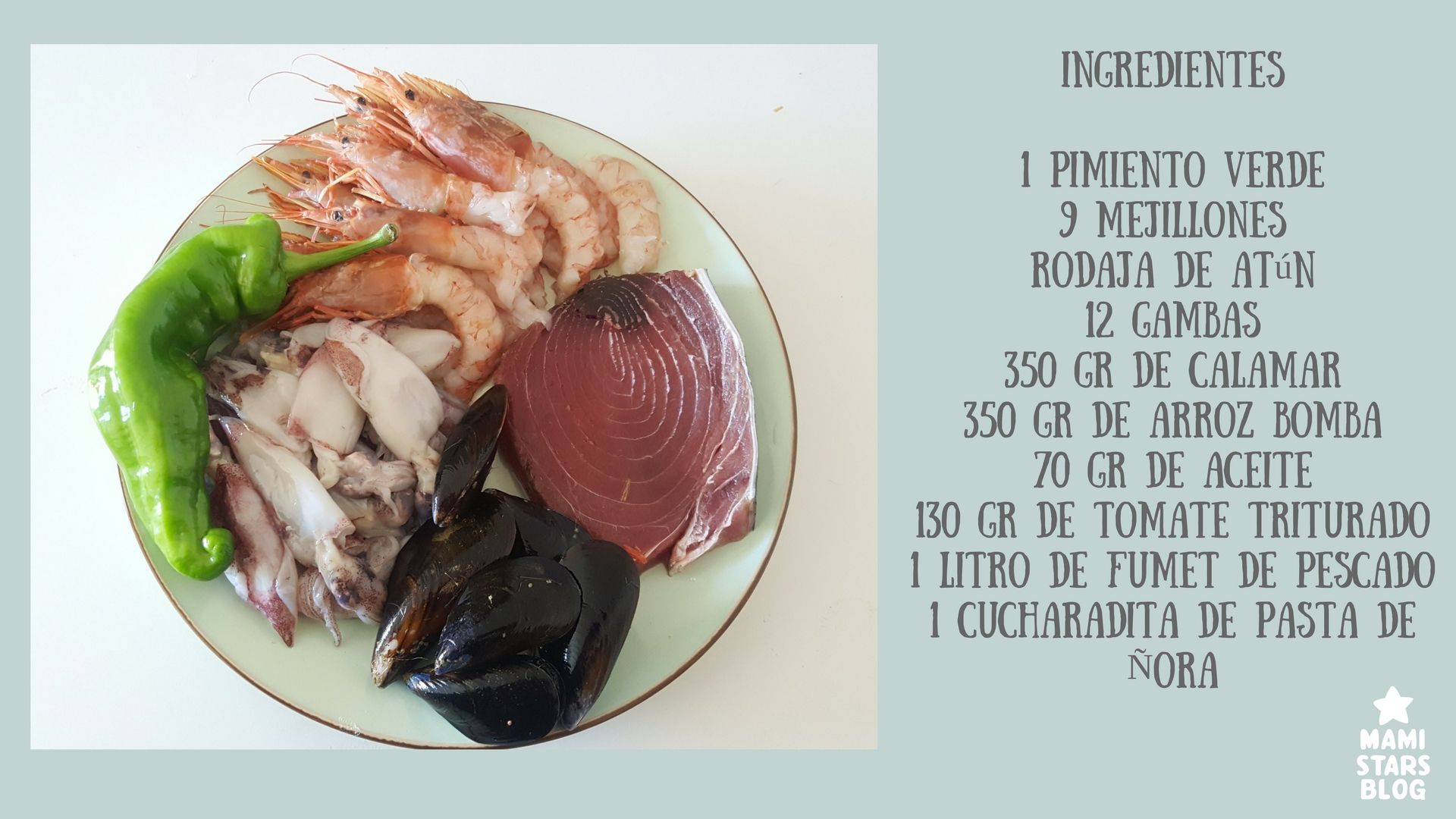 Paella de pescado y marisco /·Receta fácil